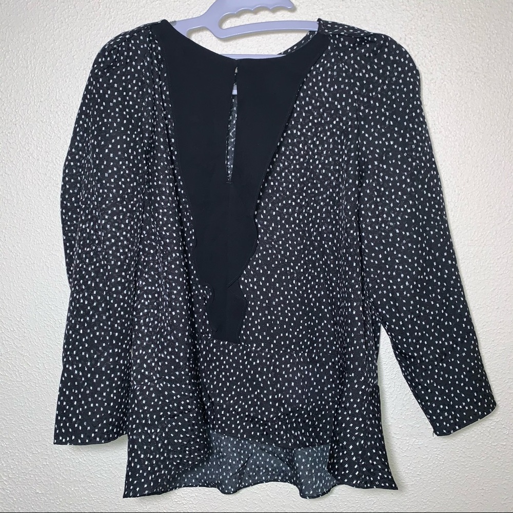 SANDRO PARIS patterned blouse - Picture 3 of 5